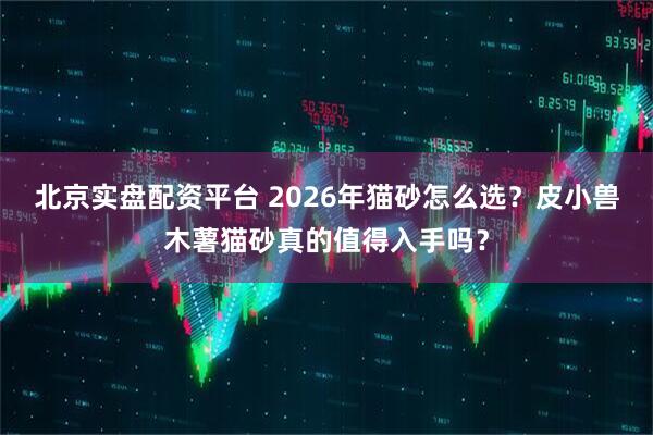 北京实盘配资平台 2026年猫砂怎么选？皮小兽木薯猫砂真的值得入手吗？
